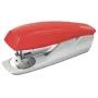 Leitz NeXXt Recycle mažas segiklis, 25 lapų, raudonas, standartinis užlenkimas, 24/6, plastikinis, 80 g/m²