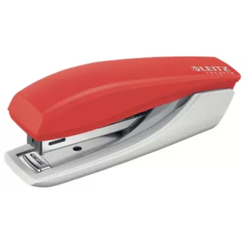 Leitz NeXXt Recycle Mini Segiklis, 10 lapų, Raudona, Standartinis susegimas, Plastikas, 80 g/m², 3.5 cm