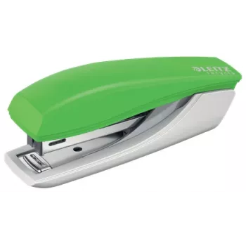 Leitz NeXXt Recycle Mini segiklis, 10 lapų, žalias, standartinis segimas, plastikas, 80 g/m², 3,5 cm