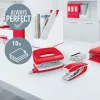 Leitz Segtuvas ir skylių perforatorius Mini WOW, 10 lapų, Raudonas, P2, Metalinis, 80 g/m², 3.5 cm