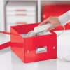 Leitz Click & Store WOW maža laikymo dėžė, raudona, A5