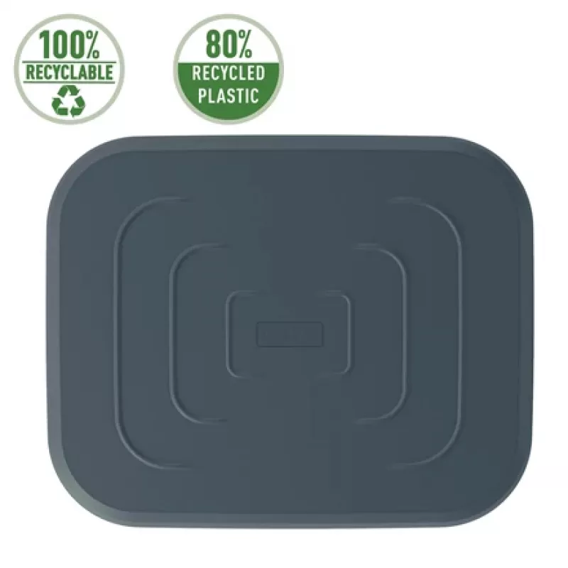 Leitz Ergo reguliuojama pėdų atrama, 80% perdirbtas plastikas, pilka