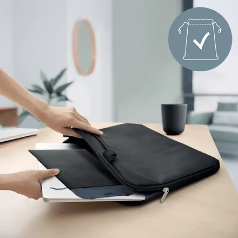 Leitz Ergo Aliuminio itin plokščias reguliuojamas nešiojamojo kompiuterio stovas, tamsiai pilkas, aliuminis, 25,4 cm (10 col.) – 43,2 cm (17 col.)