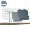 Leitz Ergo Pegboard stalo organizatorius su nešiojamojo kompiuterio laikikliu, 80x25 cm