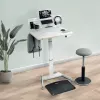 Leitz Ergo Pegboard stalo organizatorius su nešiojamojo kompiuterio laikikliu, 80x25 cm