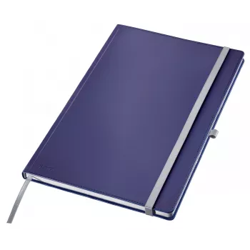 Leitz Style A4 kietu viršeliu languotas sąsiuvinis, mėlynas, 80 lapų, 100 g/m²