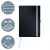 Leitz Style A5 linijinis sąsiuvinis minkštais viršeliais, juodas, 80 lapų, 100 g/m²