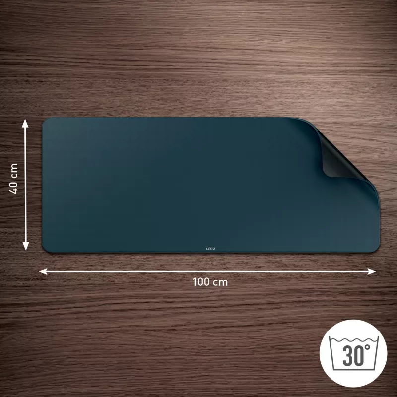 Leitz didelio formato žaidimų kilimėlis, tamsiai pilkas, polipropilenas (PP), 400 mm x 1000 mm, 3 mm, 800 g