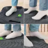 Leitz Ergo Active ergonominis antinuovarginis kilimėlis stovėjimui, stačiakampis, juodas, poliuretanas, 605 x 681 mm