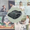 Leitz Ergo Active ergonominis antinuovarginis kilimėlis stovėjimui, stačiakampis, juodas, poliuretanas, 605 x 681 mm