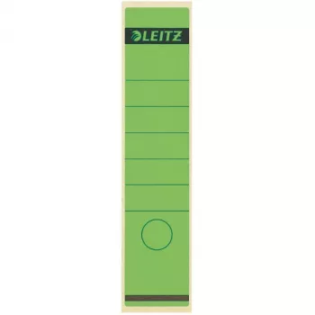 Lipnios etiketės Leitz 16400055, žalios, stačiakampės, 10 vnt.