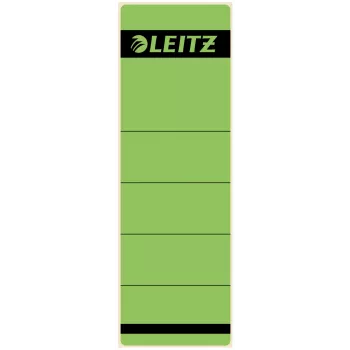Lipni etiketė Leitz 16420055, žalia, stačiakampė, 10 vnt.