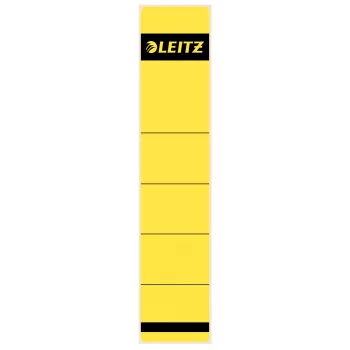 Lipni etiketė Leitz 16430015, geltona, stačiakampė, 10 vnt.