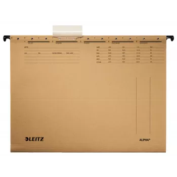 Leitz ALPHA kabantis segtuvas Kartonas A4 Rudas