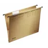 Segtuvas kabinamas Leitz ALPHA, kartonas, metalas, A4, rudas