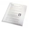 LEITZ Punched Pockets Standard, A4, PP, grūdėti, 0.13 mm, atviras viršus ir šonas, dokumentų apsauga (4000-00-03)