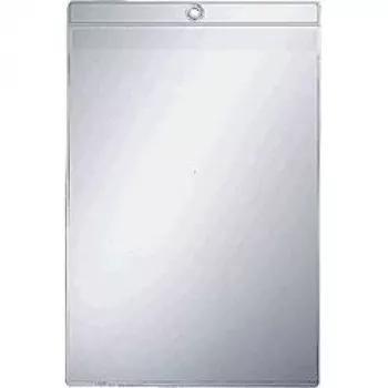 Leitz Clear Pocket su kilpa ir atvartu A5 PVC skaidrus