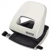 Leitz NeXXt Hole Punch 5008, 2 skylių, 30 lapų, juoda/pilka, metalas/plastikas