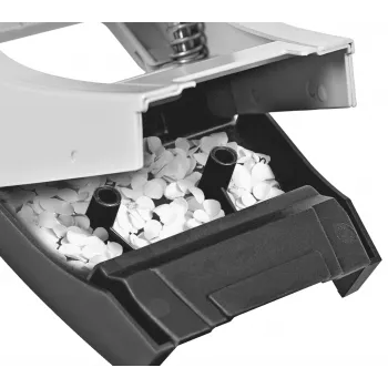 Leitz NeXXt Hole Punch 5008, 2 skylių, 30 lapų, juoda/pilka, metalas/plastikas
