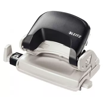 Leitz 5058 NeXXt 2-ių skylių perforatorius, 10 lapų, juodas