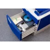 Leitz Heavy Duty skylenis, 65 lapų, juoda, pilka, 8 cm, 5,5 mm, A4, 130 mm