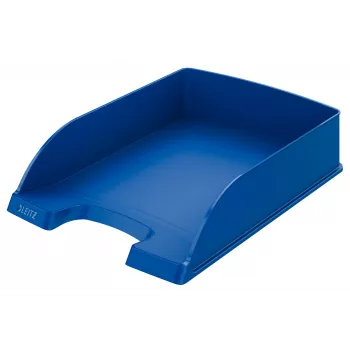 Leitz Plus dokumentų dėklas, standartinis, polistirolas, mėlynas, 255 mm, 357 mm, 70 mm, 280 g