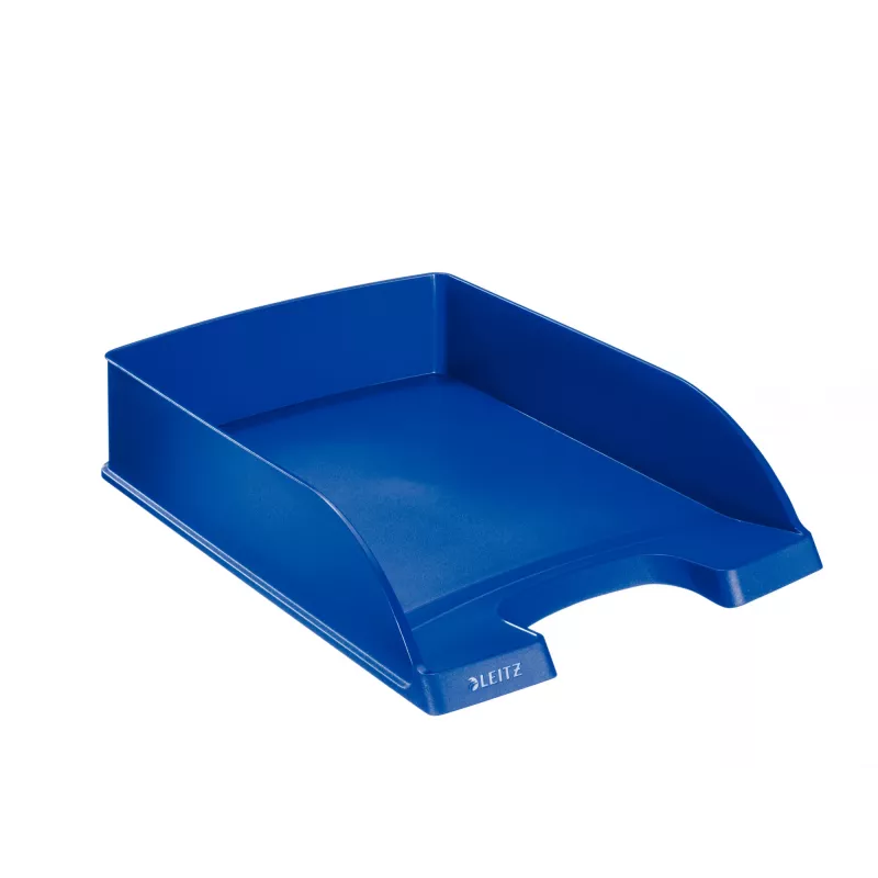 Leitz Plus dokumentų dėklas, standartinis, polistirolas, mėlynas, 255 mm, 357 mm, 70 mm, 280 g
