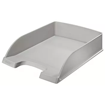 Leitz Plus laiškų dėklas, standartinis, polistirolas, pilkas, 255 mm, 357 mm, 70 mm, 280 g