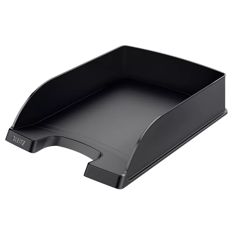 Leitz Plus standartinis dokumentų dėklas, polistirolas, juodas, 255x357x70 mm