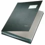 Leitz Signature Book 20 pertvarų A4, juoda, polipropilenas (PP)