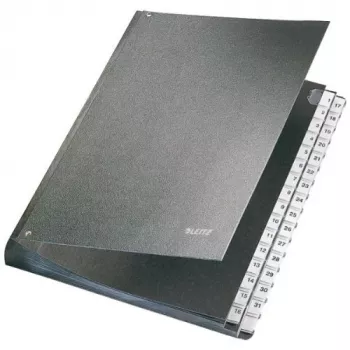 Leitz stalinis dokumentų organizatorius 1-31 A4, juodas, kartonas