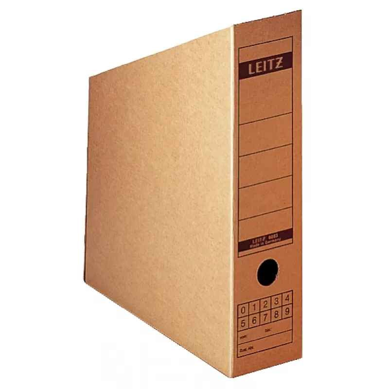 Leitz 60830000 archyvinė dėžė iš kartono, ruda