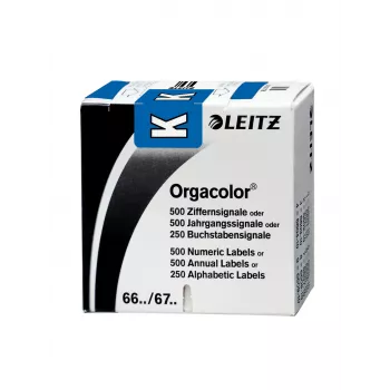 Lipdukas Leitz Orgacolor mėlynas užapvalintas stačiakampis