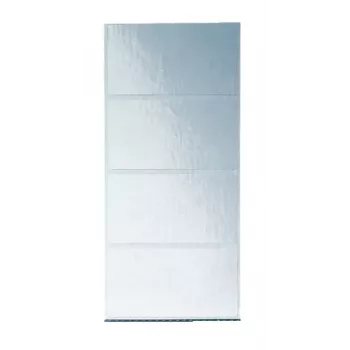 Lipni etiketė Leitz 66410000 skaidri stačiakampė 72x39 mm 4 vnt.