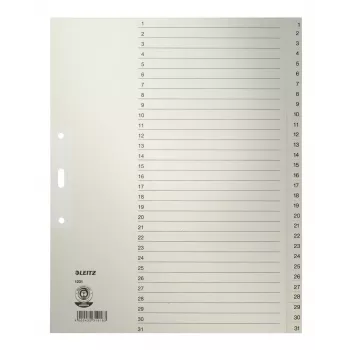 Leitz 12310085 Skaitmeninės kortelės skirtukai