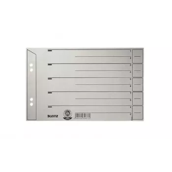 Leitz 16560085 skyriklis kartoninis pilkas A5