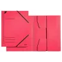 Leitz 39810025 aplankalas su 3 atvartais, kartonas, raudonas, A4