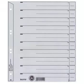 Leitz Bookmark, pilkas, 240 mm, 300 mm