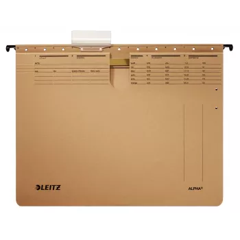 Leitz Alpha kabamasis segtuvas A4, kartonas, metalas, ruda