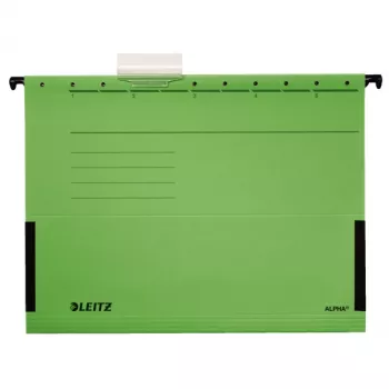 Kabinama byla Leitz Alpha Folder A4 Žalia