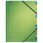 Leitz 39120055 kartoniniai skirtukai žali A4