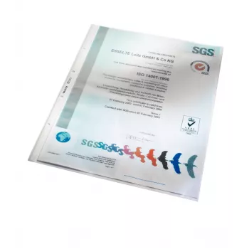Leitz 47020000 apsauginis lapas 420 x 300 mm (A3 albumas) polipropilenas