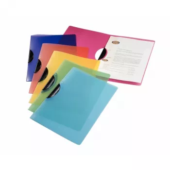 Segtuvas Leitz ColorClip Rainbow A4, polipropilenas, 30 lapų talpa