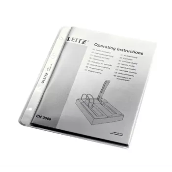 Leitz Premium Pocket A5, 30% perdirbto plastiko, A5, Skaidrus, Polipropilenas (PP), 0,13 mm, 170 mm, 215 mm