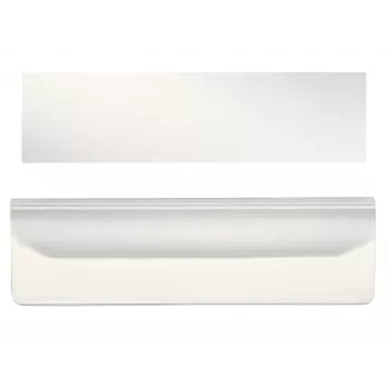 Leitz etikečių laikiklis Snap on su etikete Plus dėklams, skaidrus, 55x15 mm