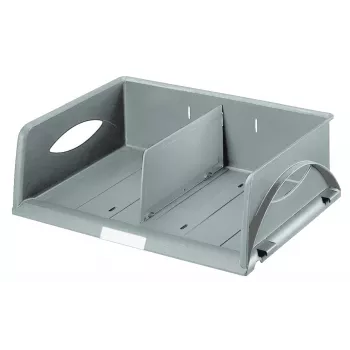 Leitz Sorty Tray Landscape A4 Maxi pilkas dokumentų dėklas