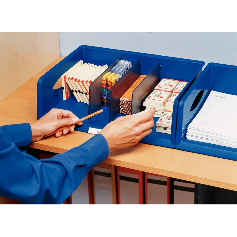 Leitz Sorty Tray Landscape A4 Maxi pilkas dokumentų dėklas