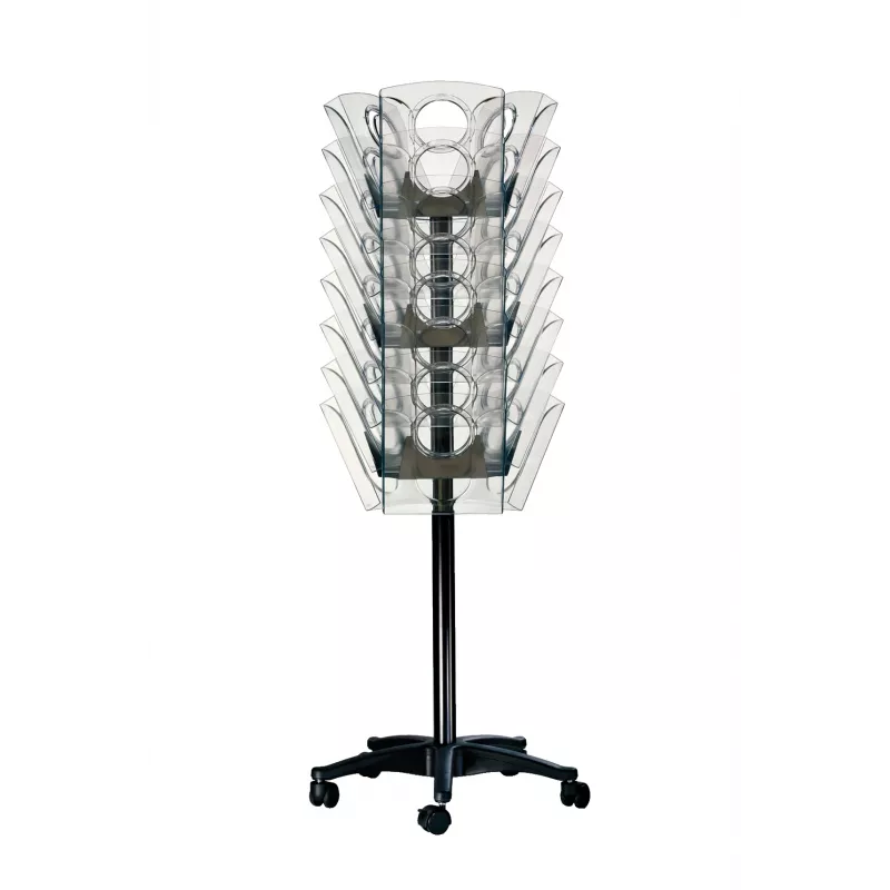 Leitz Literature stand trays Presenter, plastikas, permatomas, A4, 255 mm, 45 mm, 280 mm