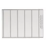Lipnios etiketės Leitz 66520001, baltos, užapvalintais kampais, 46 x 195 mm, A4