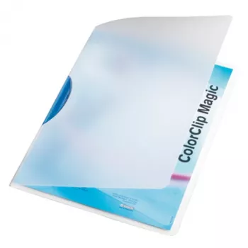 Leitz ColorClip Magic - mėlynas aplankalas iš polipropileno (PP)